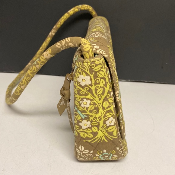 VERA BRADLEY Clutch Satchel Quilted Flap Closure Purse - Picture 9 of 17